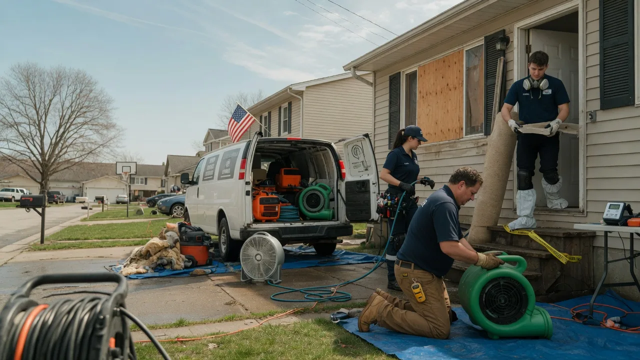 Water Damage Restoration in Bessie, OK near me